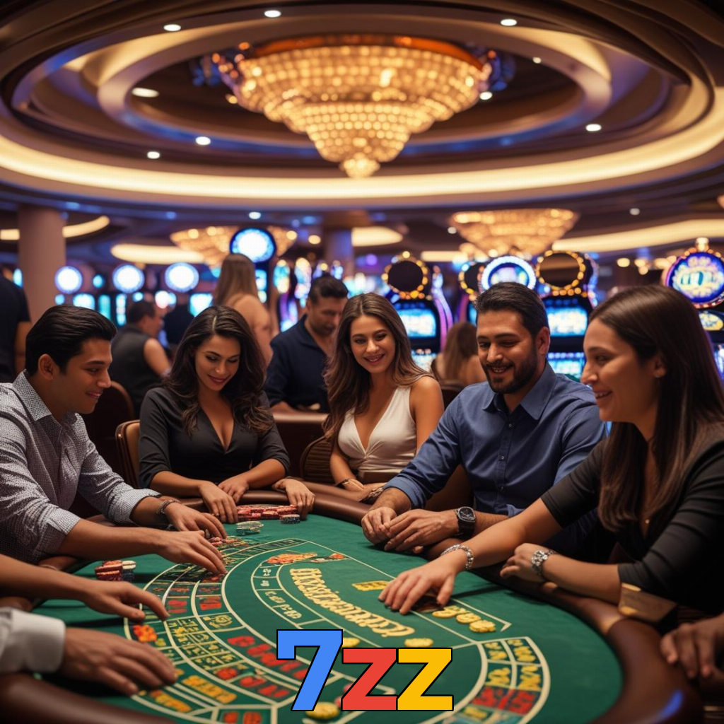 7zz：Aposte nas mesas de poker e mostre quem é o mestre das cartas!